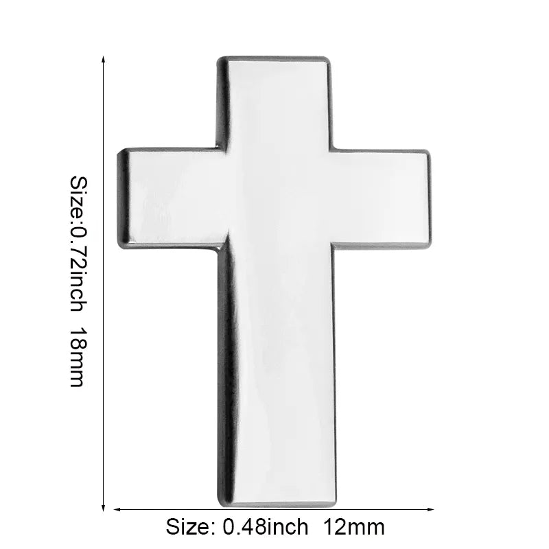 Silver Cross Pin Measurements